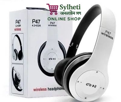 P47 5.0 EDR Wireless Bluetooth Headset with Charging Cable - Premium Quality_img_1