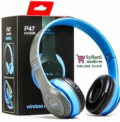 P47 5.0 EDR Wireless Bluetooth Headset with Charging Cable - Premium Quality_img_3