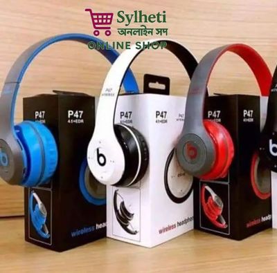 P47 5.0 EDR Wireless Bluetooth Headset with Charging Cable - Premium Quality_img_4