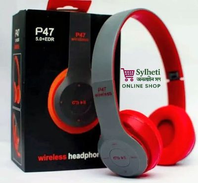 P47 5.0 EDR Wireless Bluetooth Headset with Charging Cable - Premium Quality_img_2