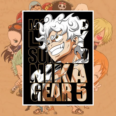 One Piece Luffy Art Prints Set_img_2