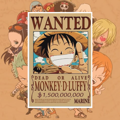 One Piece Luffy Art Prints Set_img_5