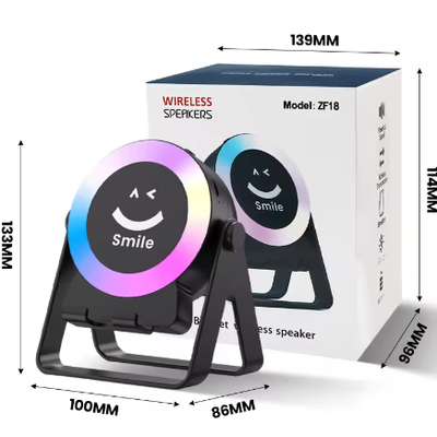 Advanced Bluetooth Speaker with Phone Stand RGB Color Sensor Technology Portable Wireless Speaker Waterproof for Karaoke_img_1