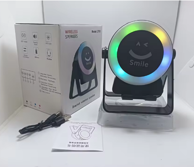 Advanced Bluetooth Speaker with Phone Stand RGB Color Sensor Technology Portable Wireless Speaker Waterproof for Karaoke_img_3