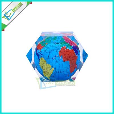 Paperweight Globe Dimension 5x5x5 cm Acrylic Material Random Design_img_2