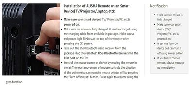 C120 Original Wireless Rechargeable 2.4 GHz Fly Air Mouse Keyboard_img_5