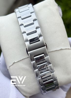 PARTEK AUTOMOTIC BLUE DIAL SILVER CHAIN_img_4