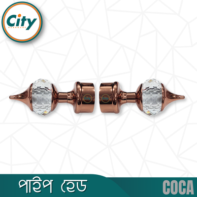 ১ পিস পর্দার সজ্জা ক্রিস্টাল মিনার পর্দা পাইপ কভার পাইপ ক্যাপ পাইপ হেড ১ ইঞ্চি পাইপের জন্য গোলাপ গোল্ড রঙের_img_2