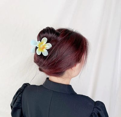 Gradient colour egg flowers clip_img_2