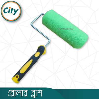 ৯ ইঞ্চি পেইন্ট রোলার ব্রাশ ওয়াল পেইন্টিং ফোম রোলার ব্রাশ ১ পিস_img_1