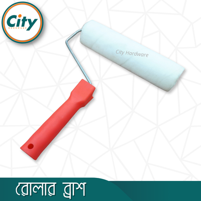 ৯ ইঞ্চি পেইন্ট রোলার ব্রাশ ওয়াল পেইন্টিং সিল্কি রোলার ব্রাশ ১ পিস_img_1