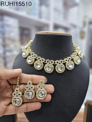 Indian Dimond cut Necklace_img_2