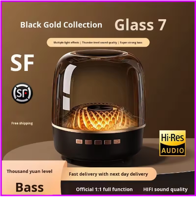 Small Smart Speaker Heavy Subwoofer Wireless for Bluetooth Technology Outdoor Audio Card Voice Musical Instrument Accessory_img_1