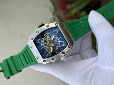 RICHARD MILLE GREEN BELT SILVER CASE_img_0
