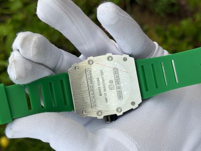 RICHARD MILLE GREEN BELT SILVER CASE_img_3
