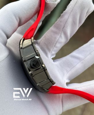 RICHARD MILLE BLACK CASE RED BELT_img_1