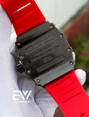 RICHARD MILLE BLACK CASE RED BELT_img_2