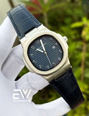 PATEK PHILLIPE ARABIC NAUTILUS BLUE DIAL BLUE BELT_img_0
