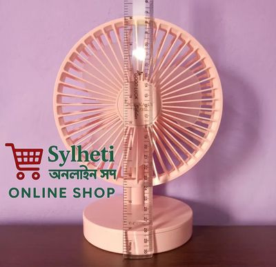 JOYKALY YG-735 Rechargeable 2400mAh Lithium Battery Strong Wind Portable Desk Fan_img_2