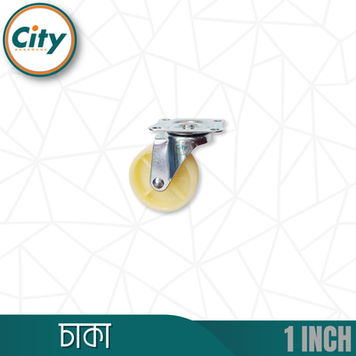 ৪ পিস সেট ১ ইঞ্চি চাকা সর্বজনীন সুইভেল কাস্টার হুইল ট্রলি ফার্নিচারের জন্য রোটেটিং চাকা_img_2