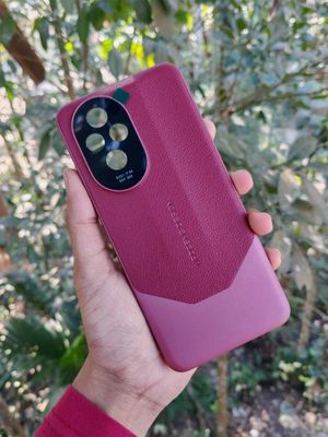 High-Quality Honor 200 Starburst Leather Texture Stylish cover_img_2