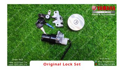 Lock set For Yamaha FZS V1 & FZS V2 Bike._img_1