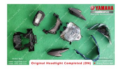 Headlight Completed with Meter for Yamaha FZS V2 (Armada Blue) bike._img_1