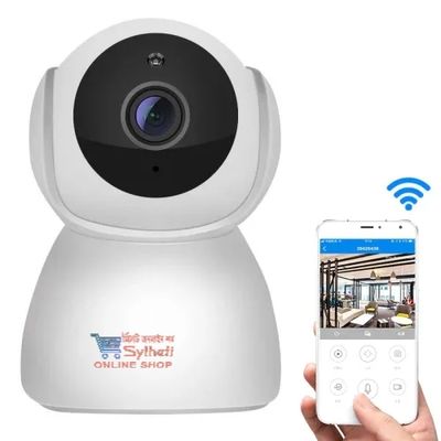 CCTV Camera V380 Pro HD 1080P WiFi 360° Viewing Area Security Camera_img_3