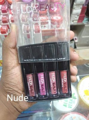 Huda lipstick set mini edition (brown )(red)(pink)(nude)_img_1