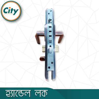 উচ্চ সুরক্ষার বড় আকারের হ্যান্ডেল লক অতিরিক্ত নব সহ প্রধান দরজার জন্য অ্যান্টিক রঙের দরজার লক Door Lock_img_3