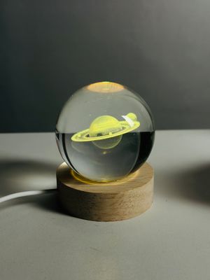 7 Color Changing LED 3D Crystal Ball_img_2