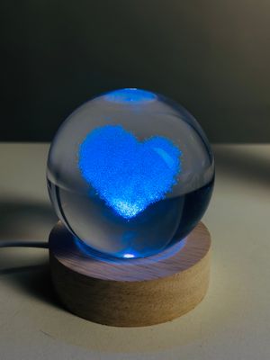 7 Color Changing LED 3D Crystal Ball_img_4