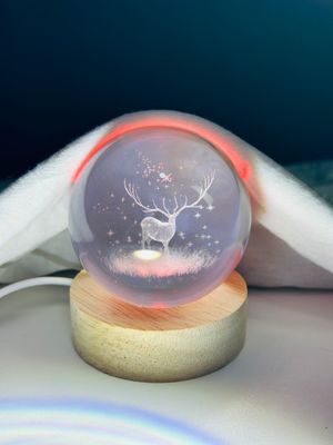 7 Color Changing LED 3D Crystal Ball_img_12