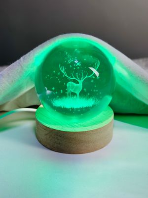 7 Color Changing LED 3D Crystal Ball_img_13