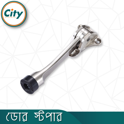 ডোর স্টপার কিকডাউন ডোর স্টপ সাথে রাবার টিপ এবং স্প্রিং লিভার মেটাল কিকস্ট্যান্ড ডোর স্টপার_img_1