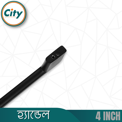 ৪ ইঞ্চি কালো ক্যাবিনেট হ্যান্ডেল ক্যাবিনেট পুল হ্যান্ডেল ক্যাবিনেট এবং ফার্নিচার ডোর হ্যান্ডেল ক্যাবিনেটের ড্রয়ার হ্যান্ডেল স্লিম ১ পিস_img_3