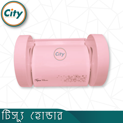 টিস্যু হোল্ডার গোলাপী রঙের ওয়াল মাউন্ট টয়লেট টিস্যু পেপার হোল্ডার_img_3