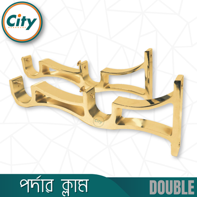 ২ পিস ডাবোল পর্দার ক্ল্যাম পর্দার পাইপ হোল্ডার সাইড ক্লাম্প ১ ইঞ্চি পাইপের জন্য গোল্ডেন রঙের অ্যালুমিনিয়াম পর্দার ক্লাম_img_1