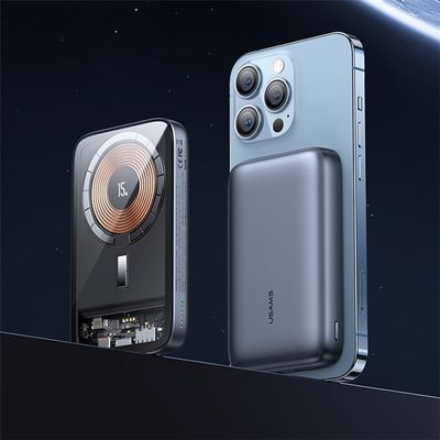 USAMS iPhone Wireless Magnetic Power Bank- 20W 10000mAh_img_0