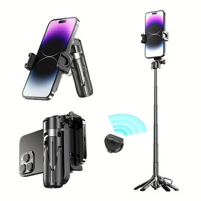 P15 Mini Grip Quadripod Mobile Stand_img_1