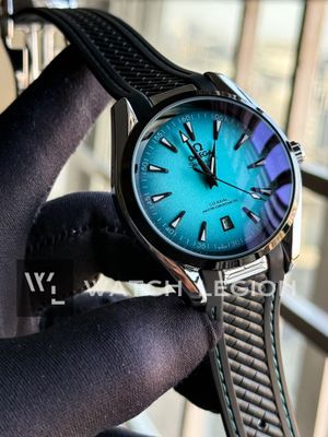 OMEGA AQUA TERRA TURQUOISE AUTO BELT_img_2