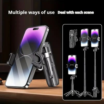 P15 Mini Grip Quadripod Mobile Stand_img_2