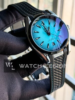 OMEGA AQUA TERRA TURQUOISE AUTO BELT_img_3