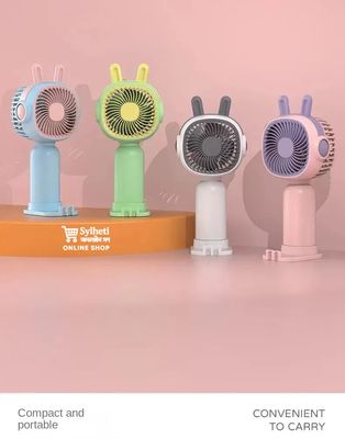 Yase YS-2251 Cute Mini Hand-held Fan Portable Desk Fan Cooler Cooling USB Rechargeable Fan_img_5