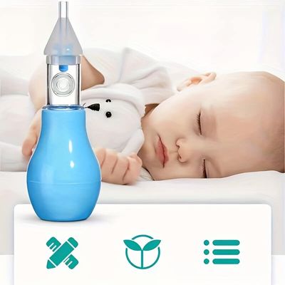 1pc Soft Silicone Baby Nasal Aspirator_img_4