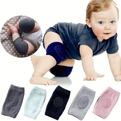 Baby Girls Soft Elastic Knee Pads And Elbow Pads_img_0