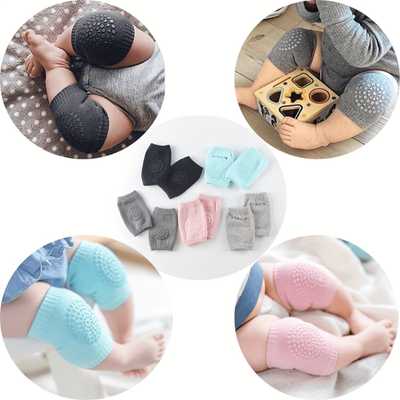 Baby Girls Soft Elastic Knee Pads And Elbow Pads_img_9