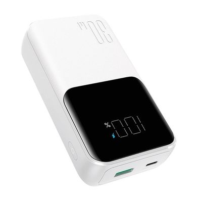 Joyroom JR-PBC07 30W Mini 20000mAh Power Bank With Dual Cables White_img_0