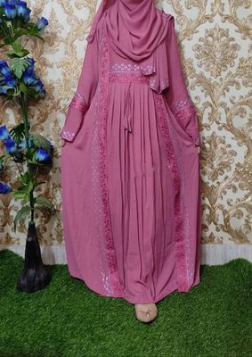 Embroidery Borka with Hijab_img_0
