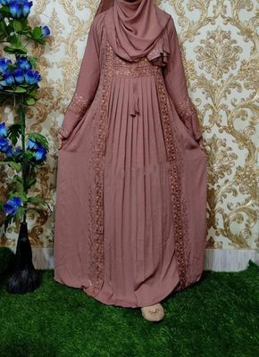 Embroidery Borka with Hijab_img_3